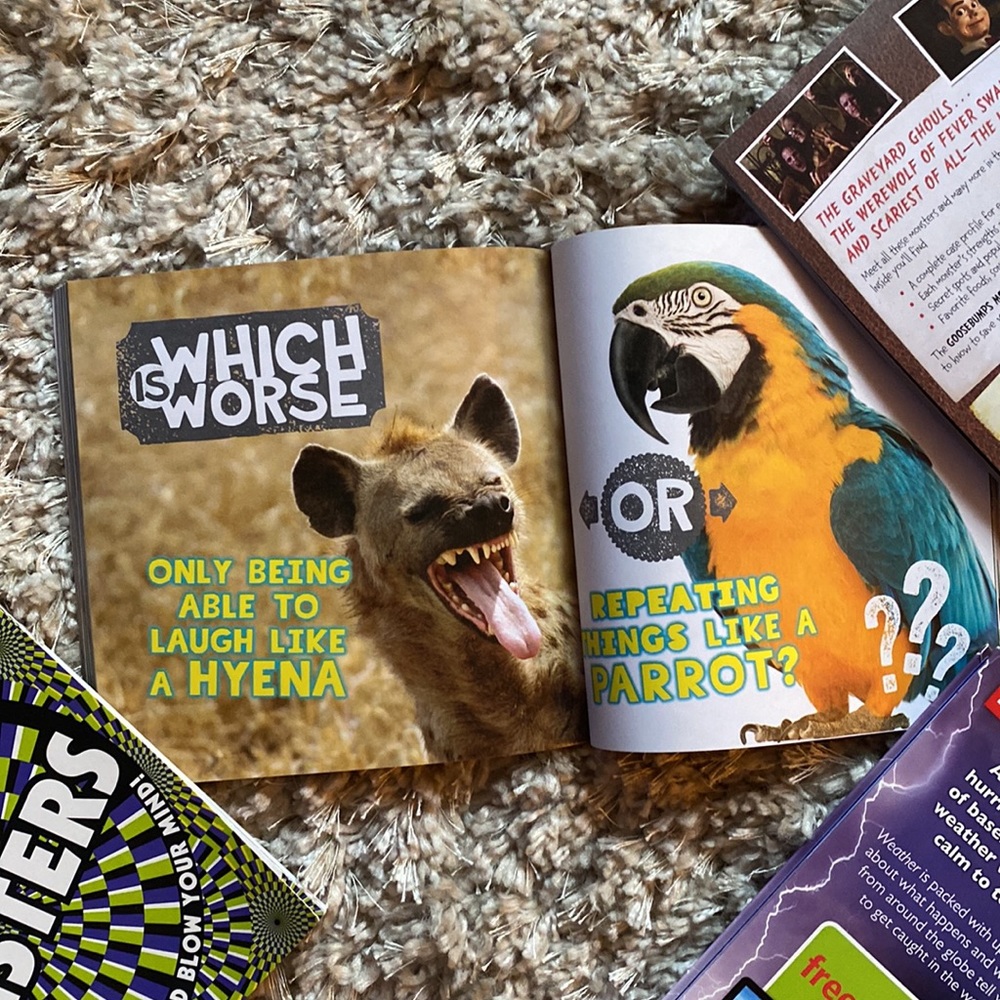 4 AMAZING and SUPER FUN BOOKS to keep the kids and YOU busy for hours! 📖📚